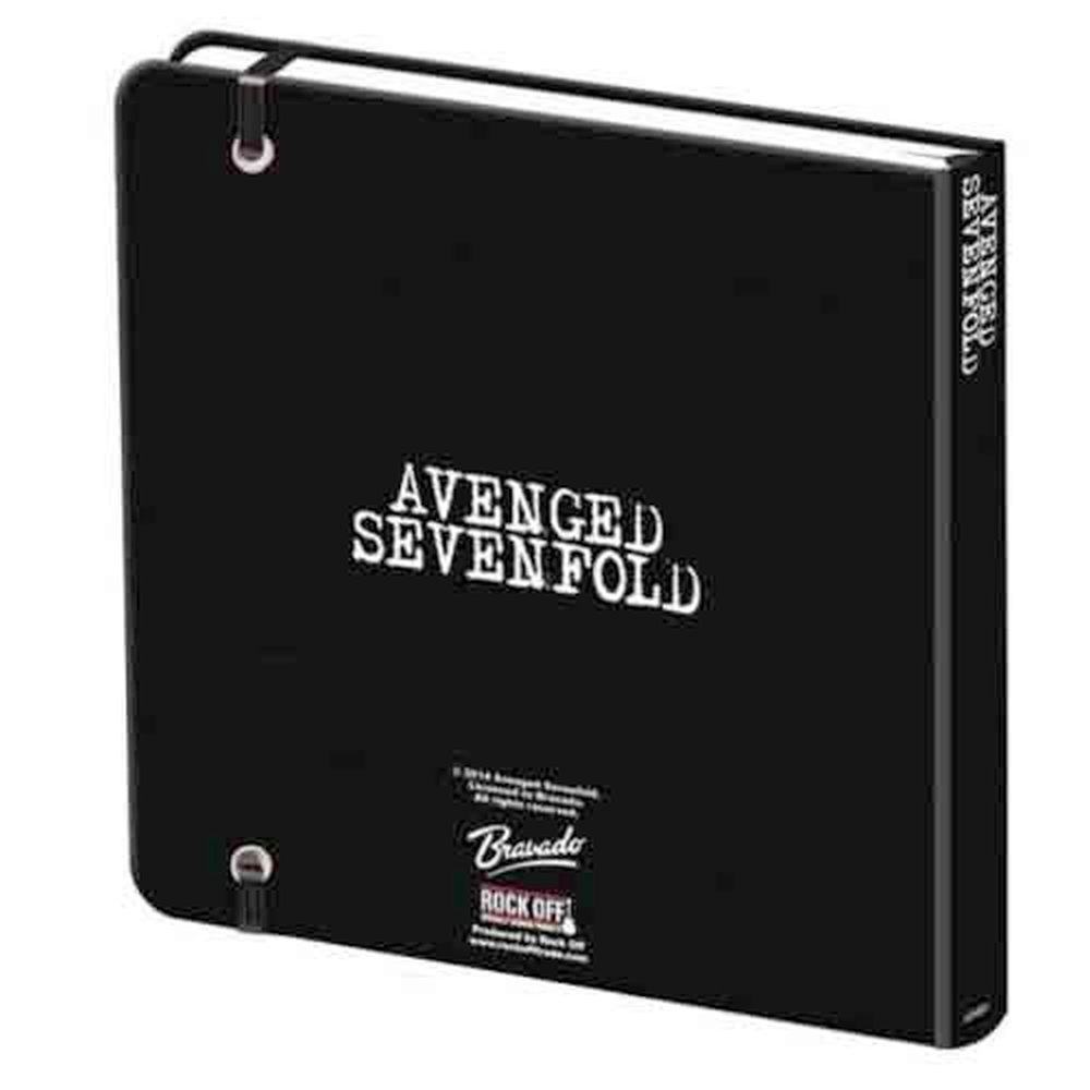 Avenged Sevenfold - Death Bat Crest Notitieboek - Zwart